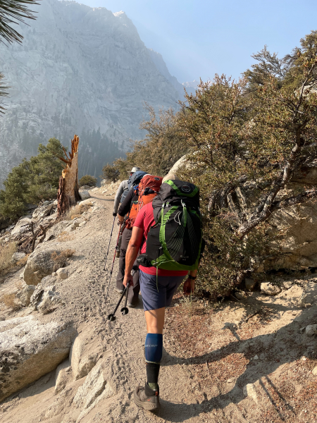 Whitney Trail (John Muir Trail) - Day 1
