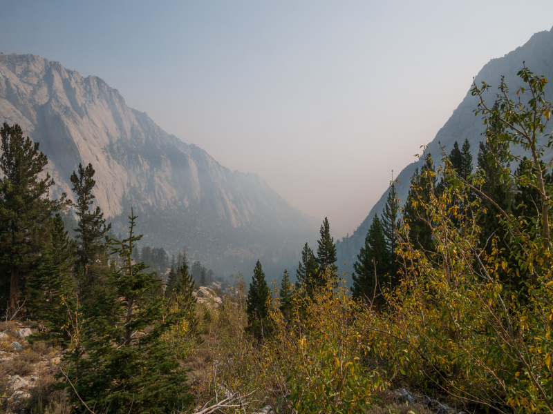 Whitney Trail (John Muir Trail) - Day 1