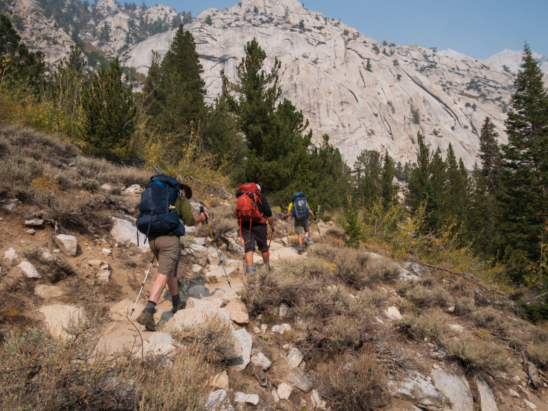 Whitney Trail (John Muir Trail) - Day 1