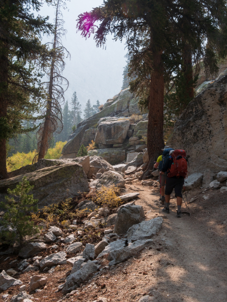Whitney Trail (John Muir Trail) - Day 1