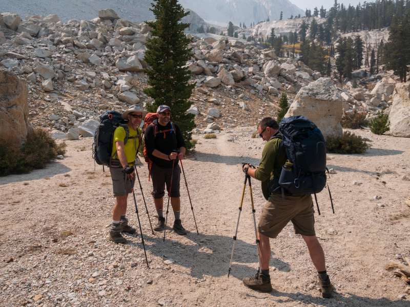 Whitney Trail (John Muir Trail) - Day 1
