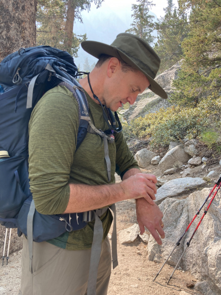 Whitney Trail (John Muir Trail) - Day 1