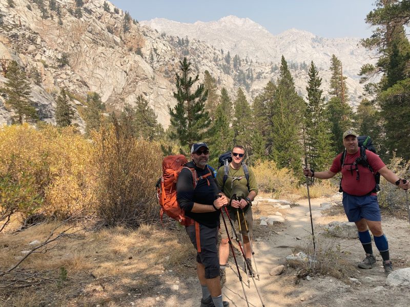Whitney Trail (John Muir Trail) - Day 1