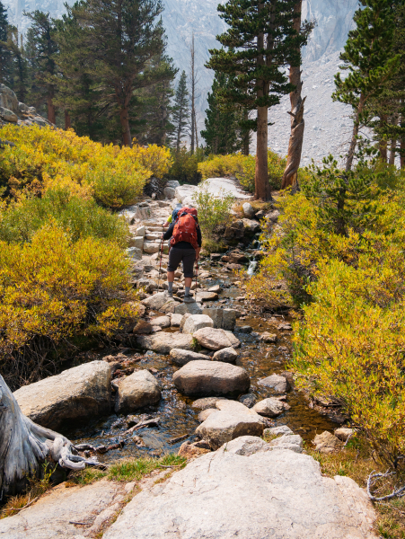 Whitney Trail (John Muir Trail) - Day 1