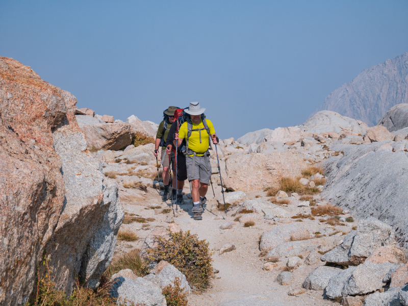 Trail Camp on the Whitney Trail (JMT)