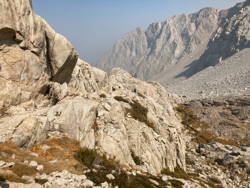 Trail Camp on the Whitney Trail (JMT)