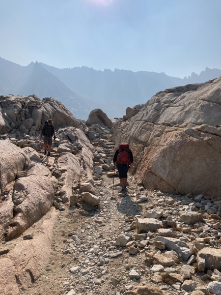 Trail Camp on the Whitney Trail (JMT)