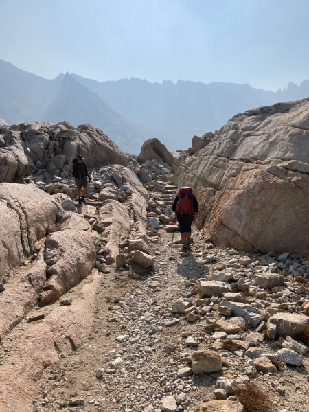 Trail Camp on the Whitney Trail (JMT)