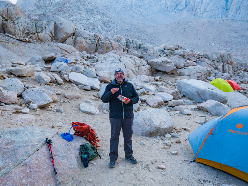 Trail Camp on the Whitney Trail (JMT)