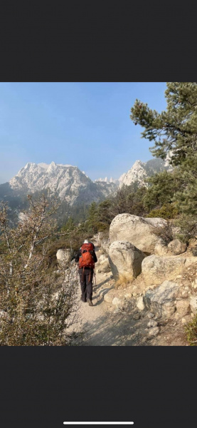 Trail Camp on the Whitney Trail (JMT)