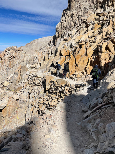 Trailcrest on the Whitney Trail