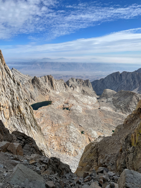 Trailcrest on the Whitney Trail