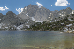 Deep Lake and Temple Peak