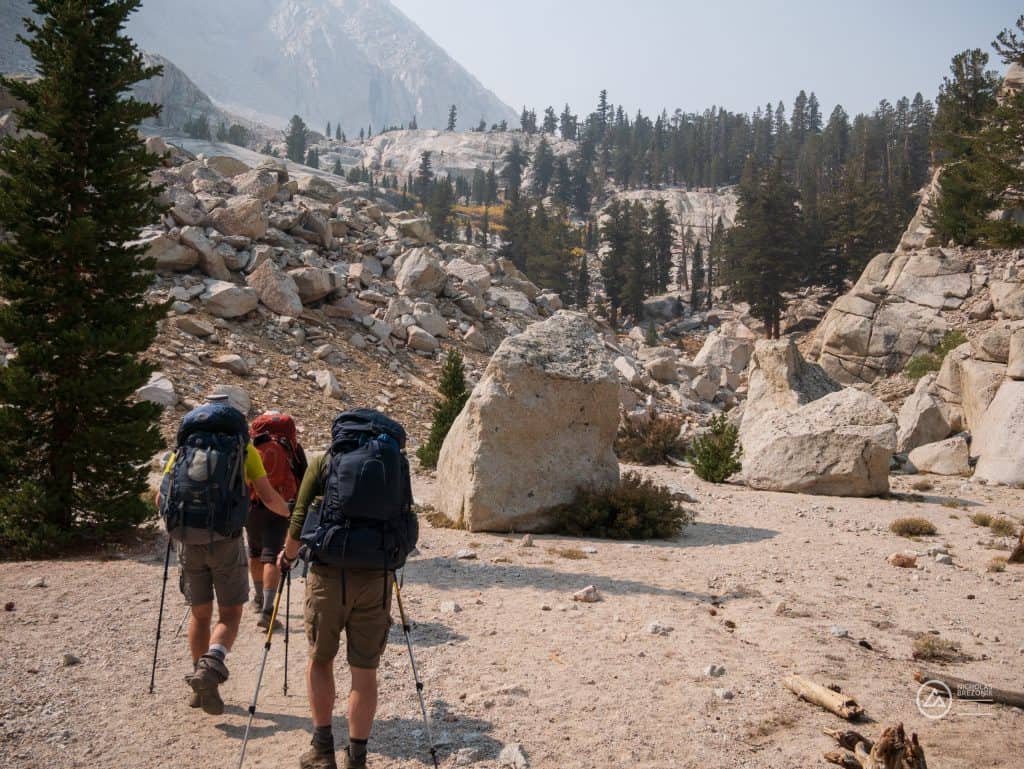 Whitney Trail (John Muir Trail) - Day 1