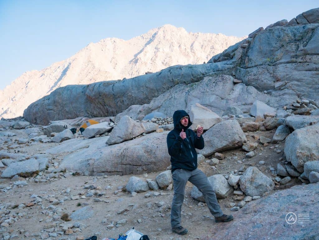 Trail Camp on the Whitney Trail (JMT)